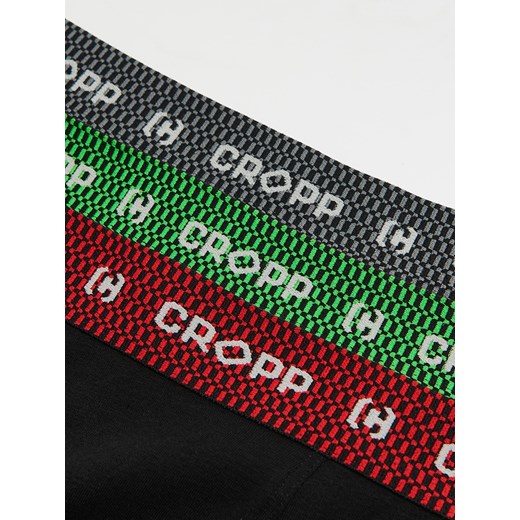 Cropp - 3 pack czarnych bokserek - czarny Cropp M Cropp