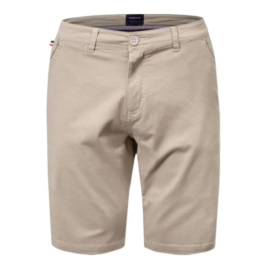 Krótkie Spodenki Męskie, Szorty - PAKO JEANS - Beżowe SPPJNSsingleBZ ze sklepu JegoSzafa.pl w kategorii Spodenki męskie - zdjęcie 174092548