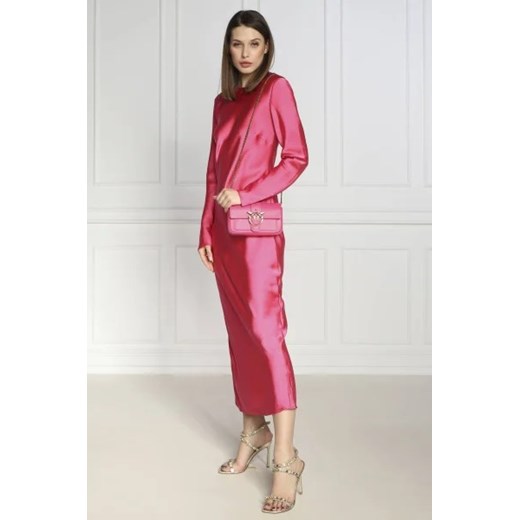 Pinko Skórzana torebka na ramię LOVE ONE POCKET C Pinko One Size Gomez Fashion Store