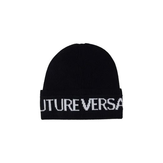 Versace Jeans Couture Czapka | z dodatkiem wełny ze sklepu Gomez Fashion Store w kategorii Czapki zimowe damskie - zdjęcie 174092866