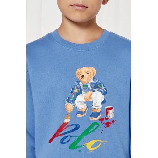 POLO RALPH LAUREN Bluza LSCNM4 KNIT | Regular Fit Polo Ralph Lauren 164/176 okazja Gomez Fashion Store