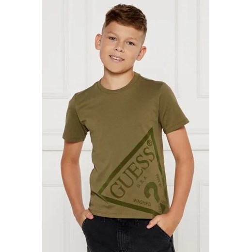 Guess T-shirt | Regular Fit ze sklepu Gomez Fashion Store w kategorii T-shirty chłopięce - zdjęcie 174092967