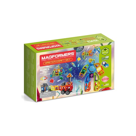 MAGFORMERS 162-częściowy zestaw magnetyczny "Master Craft" - 3+ - id: 13107853 - marki Magformers - 174094436 MAGFORMERS 162-częściowy zestaw magnetyczny "Master Craft" - 3+ ze sklepu Limango Polska w kategorii Zabawki - zdjęcie 174094436