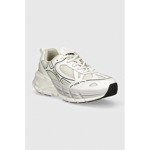 Iceberg sneakersy ICB-One kolor beżowy ID213708 ze sklepu ANSWEAR.com w kategorii Buty sportowe damskie - zdjęcie 174096205