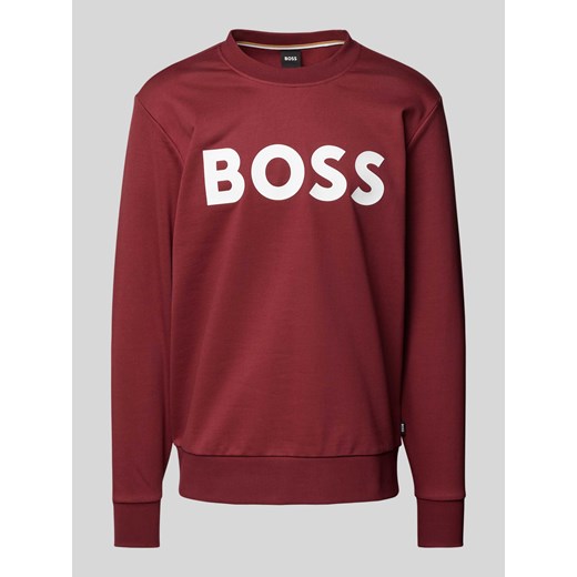 Bluza z nadrukiem z logo model ‘Soleri’ ze sklepu Peek&Cloppenburg  w kategorii Bluzy męskie - zdjęcie 174096715