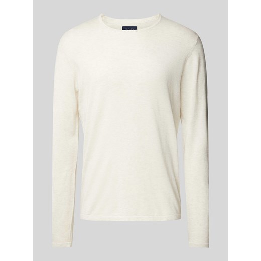 Sweter z dekoltem okrągłym ze sklepu Peek&Cloppenburg  w kategorii Swetry męskie - zdjęcie 174096829