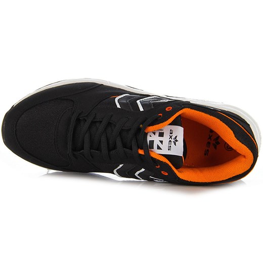 AXES LW010 czarne buty męskie sportowe do biegania butyraj-pl  guma