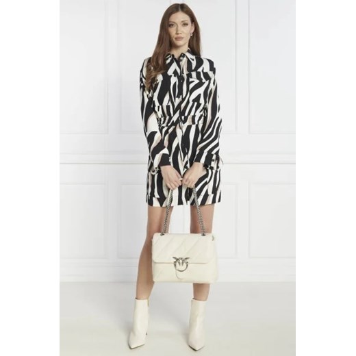 Pinko Skórzana torebka na ramię LOVE BIG PUFF CL SHEEP NAPPA Pinko One Size Gomez Fashion Store