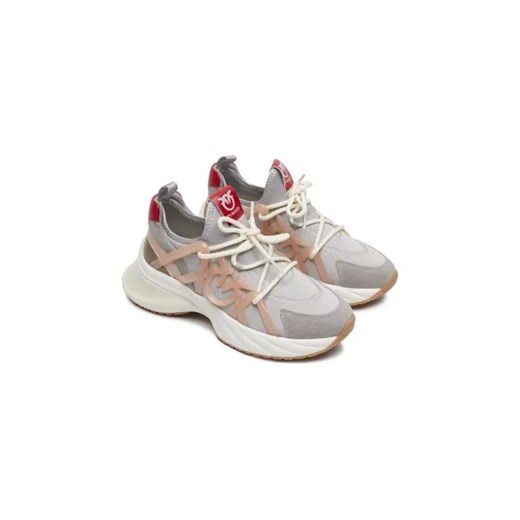 Pinko Sneakersy ARIEL | z dodatkiem skóry Pinko 37 Gomez Fashion Store