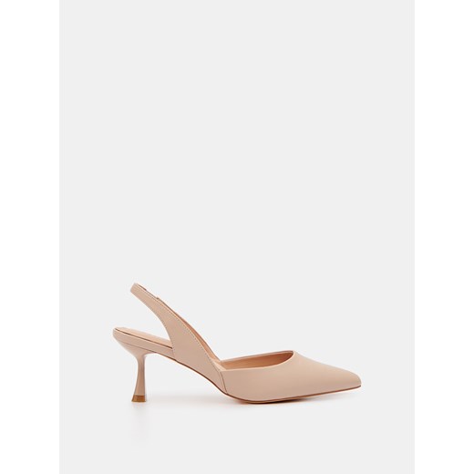 Mohito - Czółenka na szpilce - beżowy Mohito 39 Mohito