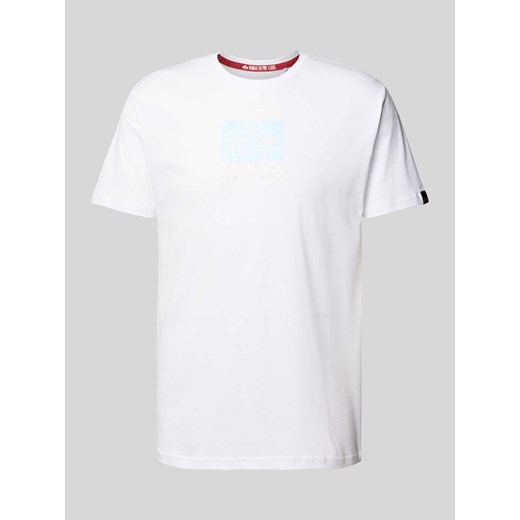 T-shirt z nadrukiem z logo ze sklepu Peek&Cloppenburg  w kategorii T-shirty męskie - zdjęcie 174102047