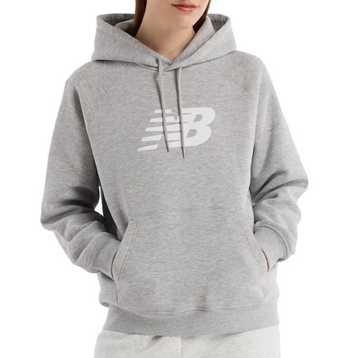 Bluza New Balance WT43524AG - szare ze sklepu streetstyle24.pl w kategorii Bluzy damskie - zdjęcie 174102935