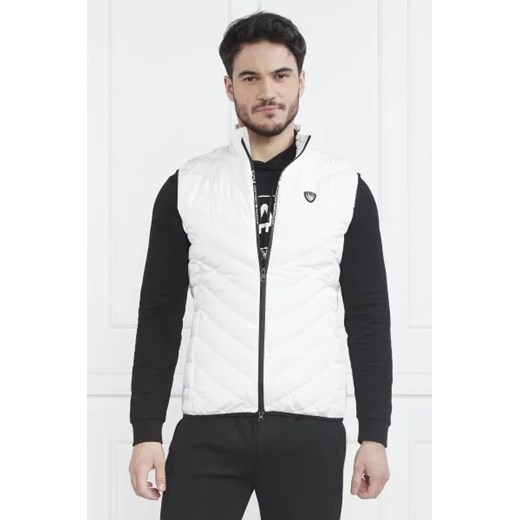 EA7 Puchowy bezrękawnik | Regular Fit ze sklepu Gomez Fashion Store w kategorii Kamizelki męskie - zdjęcie 174102985