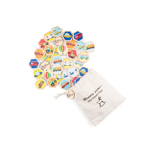 New Classic Toys Gra pamięciowa &quot;Vehicles&quot; - 3+ ze sklepu Limango Polska w kategorii Puzzle - zdjęcie 174105349