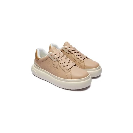 Buty sportowe damskie Twinset sneakersy wiązane z tworzywa sztucznego