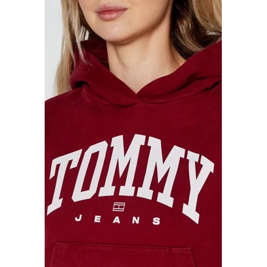 Bluza damska Tommy Jeans w stylu młodzieżowym z napisem