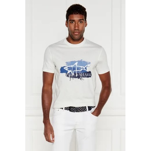 Paul&shark t-shirt męski biały 