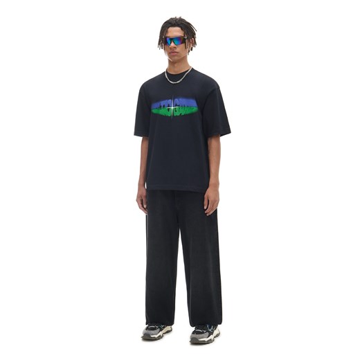Cropp - Czarny T-shirt z nadrukiem Baltic Games - czarny Cropp XL Cropp