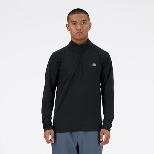 Bluza męska New Balance MT41083BK – czarna ze sklepu New Balance Poland w kategorii Bluzy męskie - zdjęcie 174107825