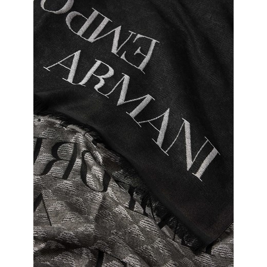Szalik/chusta Emporio Armani czarny