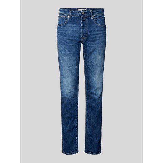 Jeansy o kroju straight leg z 5 kieszeniami model ‘GROVER’ ze sklepu Peek&Cloppenburg  w kategorii Jeansy męskie - zdjęcie 174109227