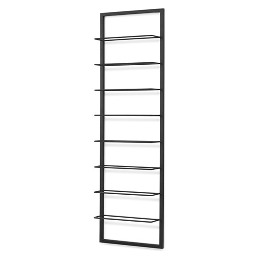 Lifa Living Regał "Luc" w kolorze czarnym na wino - 30 x 99,5 x 9,5 cm - id: 11803193 - marki Lifa Living - 174109516 Lifa Living Regał "Luc" w kolorze czarnym na wino - 30 x 99,5 x 9,5 cm ze sklepu Limango Polska w kategorii Regały i witryny - zdjęcie 174109516