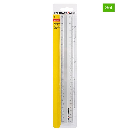 Eberhard Faber Linijki (2 szt.) - dł. 30 cm ze sklepu Limango Polska w kategorii Akcesoria biurowe - zdjęcie 174109687