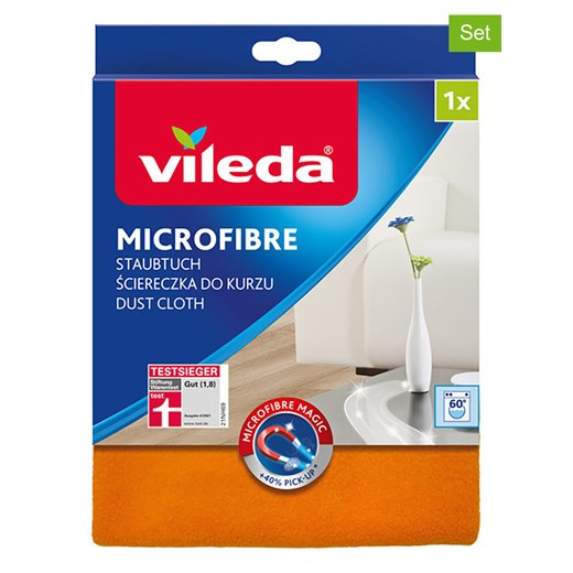 Vileda Ściereczki (4 szt.) w kolorze pomarańczowym do kurzu - 40 x 30 cm ze sklepu Limango Polska w kategorii Akcesoria kuchenne - zdjęcie 174109705