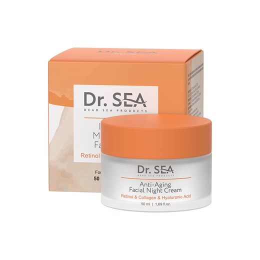 DR. SEA Krem na noc &quot;Anti-Aging Retinol, Collagen &amp; Hyaluronic&quot; - 50 ml ze sklepu Limango Polska w kategorii Kremy do twarzy - zdjęcie 174109978