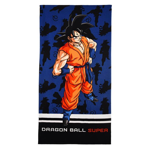 Dragon Ball Z Ręcznik plażowy &quot;Dragon Ball Z&quot; w kolorze niebiesko-pomarańczowym ze sklepu Limango Polska w kategorii Ręczniki - zdjęcie 174110746