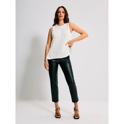 Sinsay - Top - kremowy Sinsay XL Sinsay