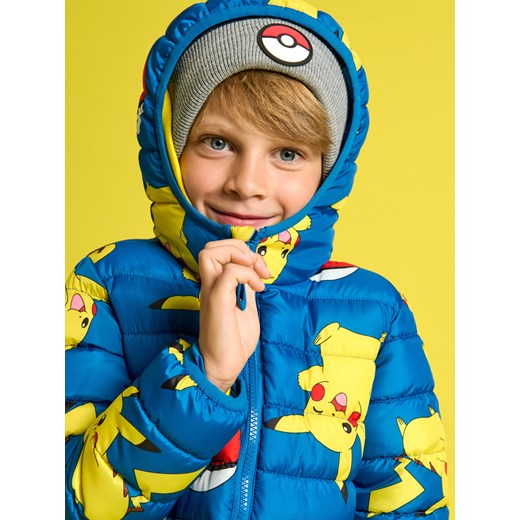 Sinsay - Kurtka pikowana Pokemon - mid blue Sinsay 110 Sinsay