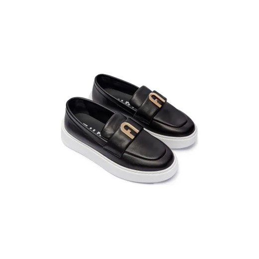 Furla Skórzane loafersy Furla 38 Gomez Fashion Store