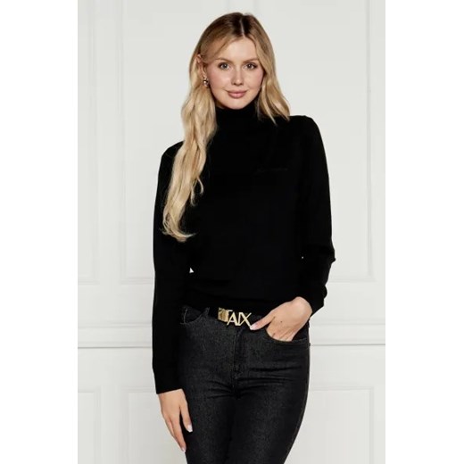 Armani Exchange Golf | Regular Fit | z dodatkiem wełny ze sklepu Gomez Fashion Store w kategorii Swetry damskie - zdjęcie 174113678