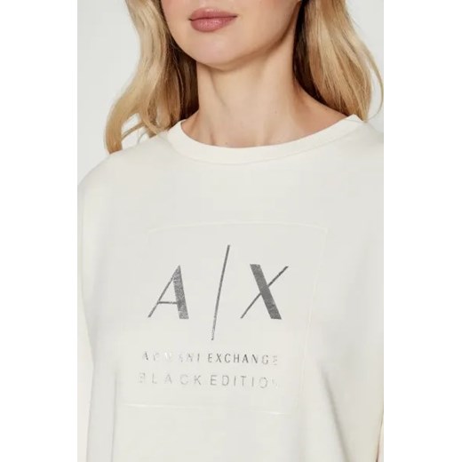 Sukienka Armani Exchange mini casual z okrągłym dekoltem 