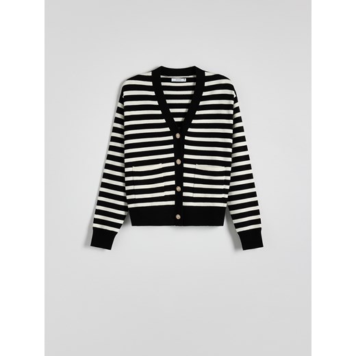 Reserved - Kardigan z wiskozą - wielobarwny Reserved M Reserved