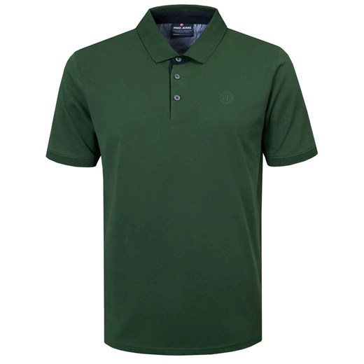 Męska Koszulka Polo - PAKO JEANS - Ciemnozielona TSPJNSpoloDASOzi ze sklepu JegoSzafa.pl w kategorii T-shirty męskie - zdjęcie 174115868