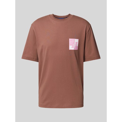 T-shirt z naszywką z logo ze sklepu Peek&Cloppenburg  w kategorii T-shirty męskie - zdjęcie 174116936