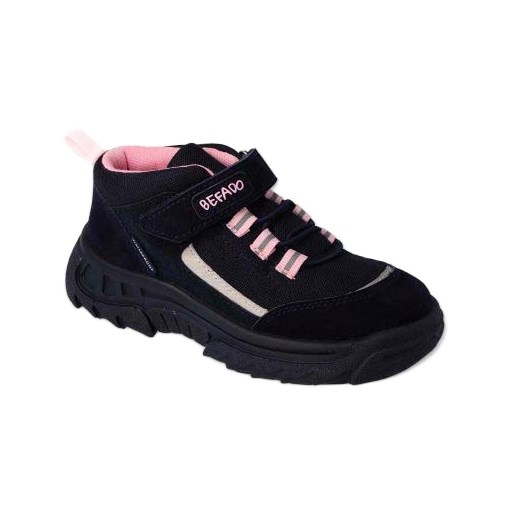 Befado obuwie dziecięce black/pink 515Y001 czarne 34 ButyModne.pl