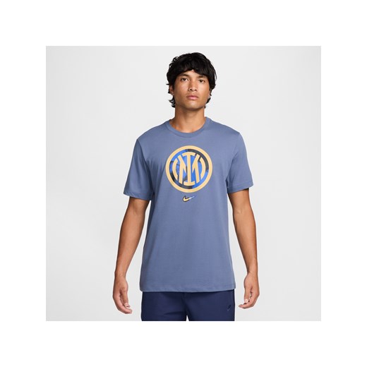 Męski T-shirt piłkarski Nike Inter Mediolan - Niebieski Nike S Nike poland