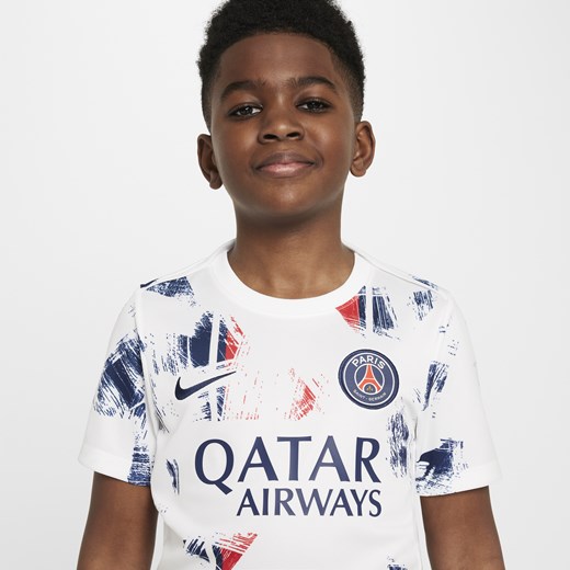 T-shirt chłopięce Nike z krótkimi rękawami dzianinowy