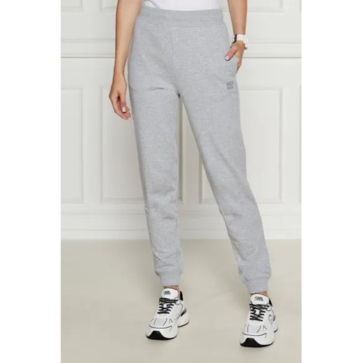 HUGO Spodnie dresowe Nelfinia | Regular Fit ze sklepu Gomez Fashion Store w kategorii Spodnie damskie - zdjęcie 174119267