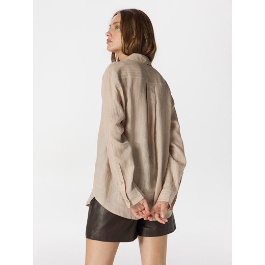 Reserved - Lniana koszula oversize - wielobarwny Reserved XL Reserved