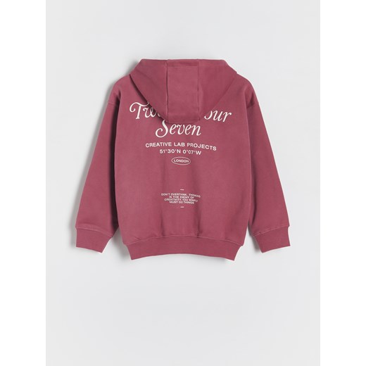 Reserved - Bluza oversize - jasnofioletowy Reserved 152 (11 lat) Reserved