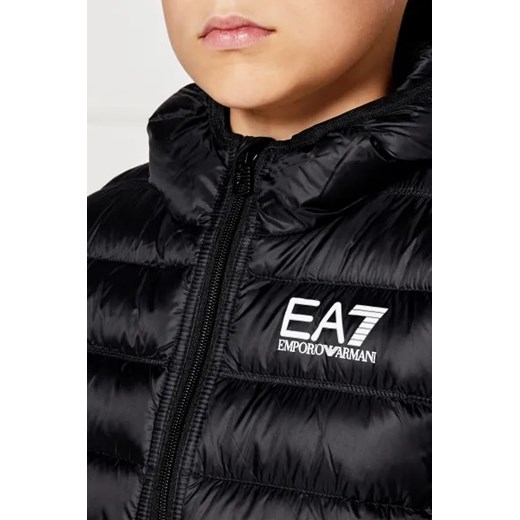 EA7 Puchowa kurtka | Regular Fit 140 Gomez Fashion Store