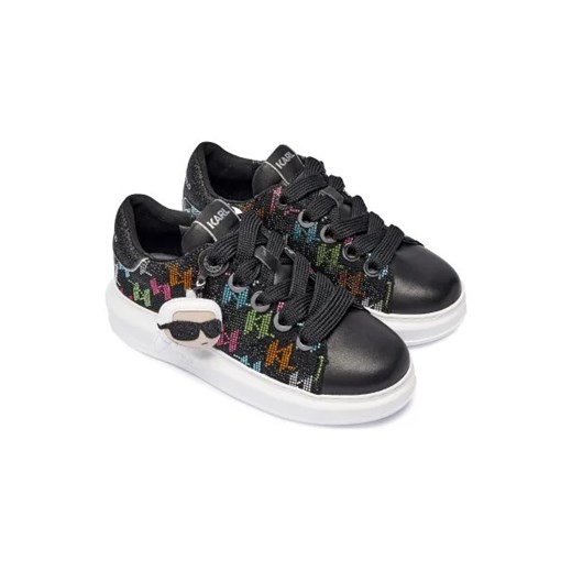 Karl Lagerfeld Sneakersy Pendant R'Stones | z dodatkiem skóry Karl Lagerfeld 38 Gomez Fashion Store