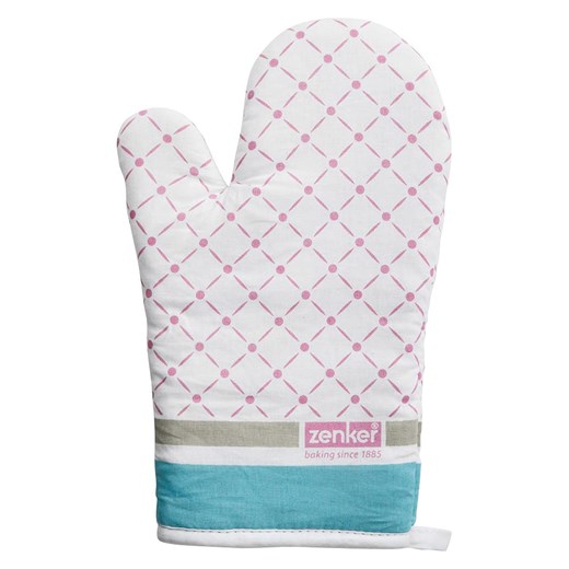 Zenker Rękawica kuchenna w kolorze biało-jasnoróżowym - 28 x 18 cm ze sklepu Limango Polska w kategorii Tekstylia kuchenne - zdjęcie 174124339