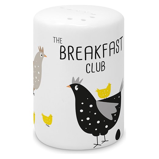 ppd Solniczka &quot;Breakfast Club&quot; w kolorze białym - wys. 7 cm ze sklepu Limango Polska w kategorii Młynki do soli i pieprzu - zdjęcie 174124416