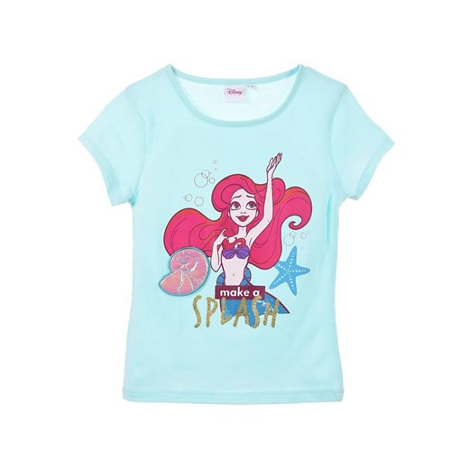 Disney Arielle Koszulka &quot;Ariel&quot; w kolorze błękitnym ze sklepu Limango Polska w kategorii Bluzki dziewczęce - zdjęcie 174125119