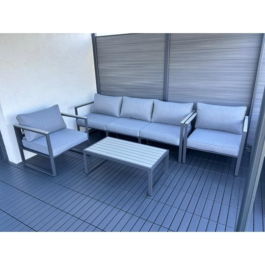 Komplet mebli aluminiowych MOSTRARE GRANDE + pokrowiec GRATIS ze sklepu Bello Giardino w kategorii Zestawy mebli ogrodowych - zdjęcie 174126049